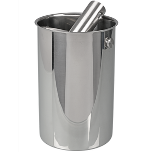 Inox Steel Pendulum <b>Beaker</b> Made in Germany for Industrial and Laboratory Use Burkle GmbH - Product Image 1