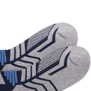 2026 chaussettes athlétiques de sport pour hommes sur mesure Spandex/Polyester respirant séchage rapide anti-dérapant Logo conçu chaussettes de cheville - Product Image 2