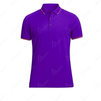 Polo en coton doux pour homme, manches courtes, classique, pour le golf, broderie personnalisée, tissu très confortable.