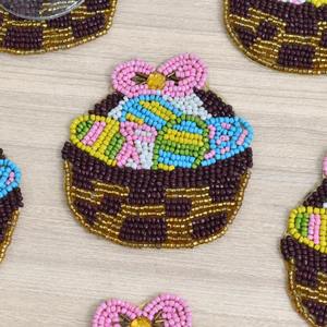 Dessous de verre perlé fait à la main pour tasses forme Style moderne écologique cuisine Table à manger tapis/tampons personnalisé couleur Logo en gros - Product Image 6