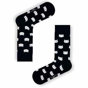 6-Piece Set of Breathable Nylon Crew Socks One Size Fitting Custom Logo Printed Multiple Animal Patterns for Winter Daily Use - Product Image 4