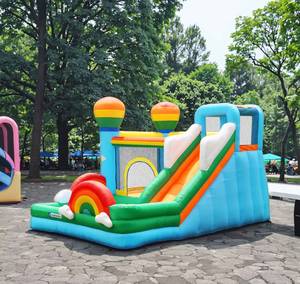 ประเภทคอมโบพาร์ค วัสดุ PVC สำหรับใช้งานกลางแจ้ง, เชิงพาณิชย์, สวนสาธารณะในเมือง, ร้านกาแฟสำหรับเด็ก, สวนสาธารณะในเมือง, สวนสาธารณะกีฬา, สวนแทรมโพลีน, สนามเด็กเล่น - Product Image 5