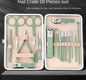 Ensemble de coupe-ongles professionnel en acier inoxydable manucure pédicure Kit de coupe fournitures pour ongles PAR ANAAIF ENTERPRISES - Product Image 4