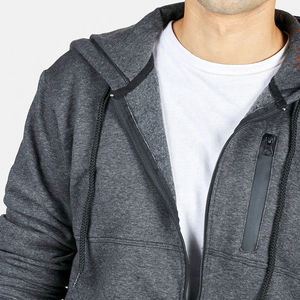 Traje Deportivo Informal de Dos Piezas para Hombre, de Primera Calidad, con Capucha, de Felpa Técnica, para Gimnasio, Fitness, Entrenamiento Deportivo de Invierno - Product Image 2