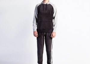 OEM Custom Full Zip up Hoodie and Jogger Tracksuit Set for <b>Men</b> New Arrival Fleece Sweat Suit with <b>Printed</b> Technics - Product Image 2