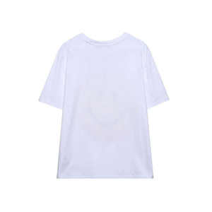 Camiseta de Verano para Mujer, Ecológica, 100% Algodón, Cuello Redondo, Manga Corta, Transpirable, de Secado Rápido, Anti-UV, Estampada - Product Image 2