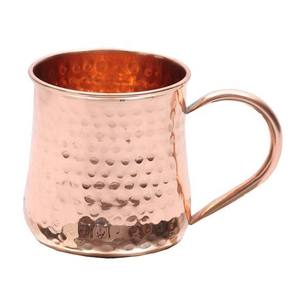 Tasse à café en cuivre martelé, repose-pouce en cuivre, chopes à bière en forme de baril, tasse en cuivre martelé - Product Image 4