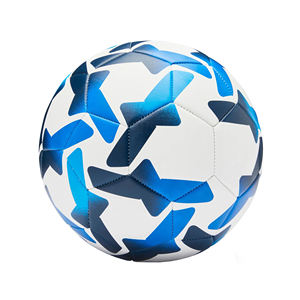 Ballon de football pakistanais en cuir de qualité supérieure, design de machine, ballon de football respirant de qualité supérieure - Product Image 1