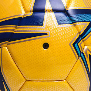 Ballons de football en cuir Inserts anti-explosion OEM Adulte Étudiant SANCHAL Football Vente en gros Personnalisé N°5 4 3 PU+PVC givré - Product Image 6