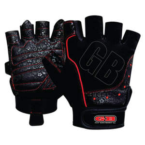 ถุงมือออกกำลังกาย GEO BROTHERS รุ่นใหม่ แบบสั่งทำพิเศษ หนังระบายอากาศได้ดี ครึ่งนิ้ว สำหรับทุกเพศ เหมาะสำหรับยกน้ำหนัก แบบสวม - Product Image 1