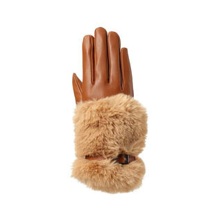 ถุงมือฟิตเนสหนังนุ่มสำหรับผู้หญิง, ถุงมือออกกำลังกายให้ความอบอุ่นในปีใหม่ - Product Image 3