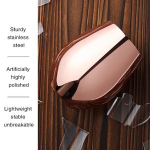 แก้วค็อกเทลไวน์สแตนเลสทรงเพรียวบางทนทานสำหรับเครื่องดื่มประเภทต่างๆหรือเครื่องดื่ม - Product Image 2