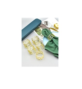 Buena venta servilletero circular simple moderno y servilletero de diseño para fiesta y forma redonda al mejor precio - Product Image 1