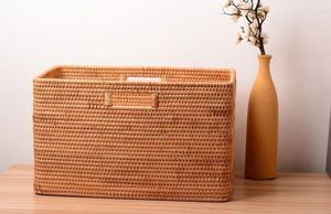 Extra <b>Large</b> Woven <b>Storage</b> <b>Basket</b> - Spacious Organizer for Blankets Toys and Laundry in Bulk - Product Image 5