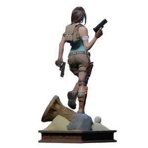 Custom <b>Vinyl</b> Figure Miniature Lara New Condition Girls Military Action Toy ODM Model Number for Collecting <b>Box</b> Packaging - Product Image 3