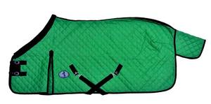 Belle conception de diamant tapis de cheval d'hiver 210g doublure en polyester tissu de forage en coton solide multifonctionnel pour les chevaux - Product Image 6