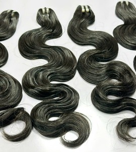¡Cabello Barato! Extensiones de Cabello Virgen Remy Vietnamita AZURA HAIR, 100% Naturales, Onduladas, Doble Trama Profunda, Color Negro, Sin Costuras, de Lujo - Product Image 4