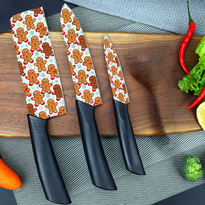 Cuchillo de Chef de Calidad Premium con Envío Gratuito, Hoja de Cerámica, Mango de Plástico, Plegable Ambidiestro para Acampar al Aire Libre, Suministro de Fábrica - Product Image 1