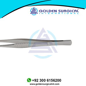 Pinzas Intestinales Denis Browne de 190 mm con Patrón de Resorte, Empuñaduras Serradas y Mordazas Fenestradas, a Granel - Product Image 3