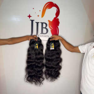 ผมมนุษย์แบบไม่ผ่านการทำเคมี100% ผมคนจากกัมพูชามัดผมคนบราซิล - Product Image 2