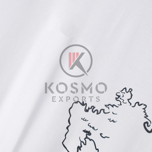 เสื้อยืดผู้ชายสีขาวลำลองพิมพ์ลาย DTG สไตล์สตรีทแวร์เสื้อยืดผ้าฝ้าย100% เฮฟวี่เวทสำหรับผู้ชายและผู้หญิง - Product Image 3