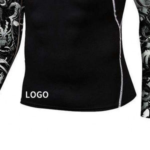 MMA Rush Guard – protection à manches longues pour hommes et femmes, à séchage rapide, col montant, imprimé personnalisé, meilleure qualité - Product Image 5