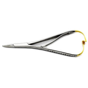 Logo privé porte-aiguille Mathieu fabriqué en usine matériau en acier inoxydable personnalisé pour vos idées créatives - Product Image 3