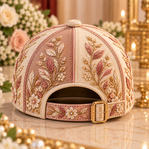 Casquettes de mariage personnalisées pour le marié, broderie personnalisée, chapeaux de mariage pour hommes, accessoires de cérémonie pour les demoiselles d'honneur - Product Image 3