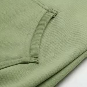 Chándal de lana tecnológica de algodón de alta calidad para mujer, chándal liso de gran tamaño de dos piezas para mujer, chándales de lana al por mayor para mujer - Product Image 3