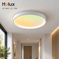 Plafonnier LED à spectre complet CRI97 1800-12000K avec 9 modes ciel et effet de lumière naturelle pour bureau