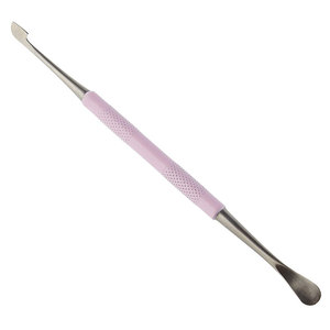 Pousse-cuticules professionnel en acier inoxydable personnalisé en gros - Product Image 1