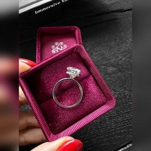 Anillo de Compromiso con Halo Oculto, Corte Redondo, 3.00CT, VVS2, Cultivado en Laboratorio, Envío Global, Fabricante Mayorista - Product Image 4