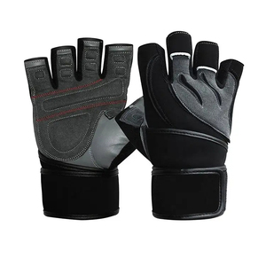 Guantes Deportivos de Neopreno Harry Johnson, Medios Dedos, Correa de Muñeca Ajustable, para Levantamiento de Pesas, Gimnasio, Ciclismo, Entrenamiento, Unisex, Transpirables - Product Image 1