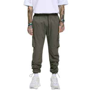 Pantalon de travail de sécurité réfléchissant 100% coton personnalisé en usine pantalon de travail cargo de protection pour travailleur de la construction - Product Image 4