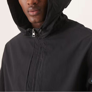 Chaqueta Cortavientos Impermeable Ligera con Capucha y Cremallera Personalizada para Hombre, Chaqueta Cortavientos para Senderismo al Aire Libre - Product Image 4