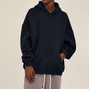 เสื้อมีฮู้ดไหล่ปล่อย GSM เสื้อมี100% ผ้าฝ้ายโอเวอร์ไซส์500น้ำหนักไม่เกิน600 GSM - Product Image 3