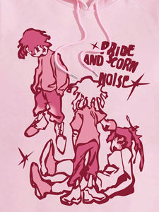 Sweat-shirt en molleton de coton 100% avec impression numérique personnalisée pour hommes avec logo OEM pour l'hiver - Product Image 2