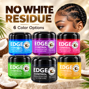 เจลจัดแต่งทรงผม OEM Edge Control 300 กรัม ติดทนนาน ไม่เป็นขุย สำหรับถักเปีย คอร์นโรว์ จัดแต่งทรงผมเรียบเนียน แบรนด์สั่งทำได้ - Product Image 1