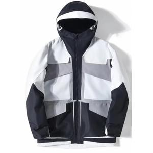 Veste de ski et de snowboard pour homme, coupe-vent, imperméable, respirante, isolée, pour les activités de plein air en hiver, avec capuche thermique - Product Image 2