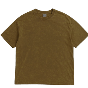 Camisetas de algodón de gama alta para hombre, camiseta transpirable suave de verano informal de manga corta con cuello estampado para mujer - Product Image 2