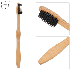 Adultes Enfants Brosse à dents en bambou Biodégradable Oem Color Brush Eco Friendly 100% Brosse à dents en bois naturel - Product Image 2