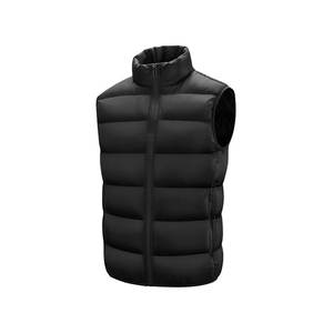 Chaleco acolchado de burbujas personalizado y cálido grueso para hombre con bolsillos - Product Image 6