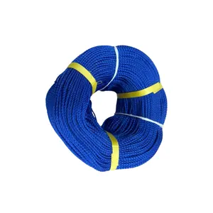 Corda de nylon 10mm, resistência à abrasão, cores multiplíticas, poliéster/algodão/pe, corda de nylon Kyungjin, atacadista vietnamita em massa