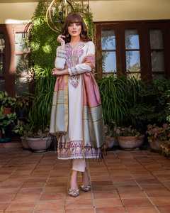 Collection de broderies édition de mariage de qualité robe lourde complète 0345 - Product Image 4