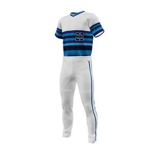 Ensembles d'uniformes de baseball en polyester léger évacuation de l'humidité pantalon en jersey à séchage rapide respirant conception personnalisée imprimée - Product Image 4