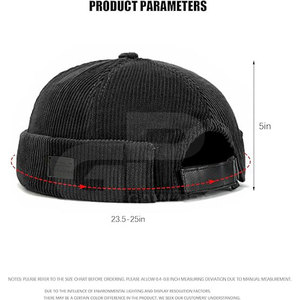 Bonnets légers unisexes sur mesure Nouveau design Vêtements d'hiver Bonnets en gros - Product Image 3