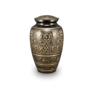 New Arrival Handmade Metal Cremation Urns Customized Top Quality Metal <b>Keepsake</b> For Human Ashes Hot Sale Metal Ashes Jars - Product Image 1