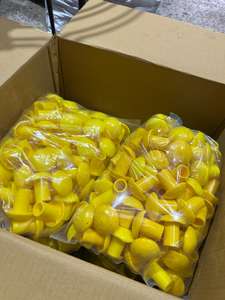 Capuchons de sécurité industriels en plastique durables de 8 à 16 mm, protections d'extrémité de barres d'armature, capuchons de sécurité en forme de champignon, anti-moisissure, conformes à la norme OSHA - Product Image 4