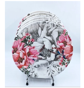 high quality Print <b>Metal</b> and steel Luxury design <b>Plate</b> for Catering Hotels Restaurants and Weddings Low Price New print Design - Product Image 4