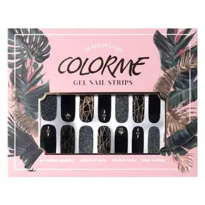 ColorMe Gel Nail Strips #39 Diva Queen  Sticker Manicure Art Press On Like Being Treated at a Salon Best Korea Design